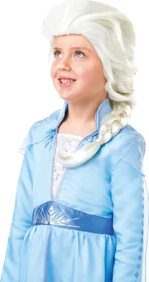 Produktbild von Elsa-Perücke für Mädchen Frozen 2 Faschingsaccessoire blond