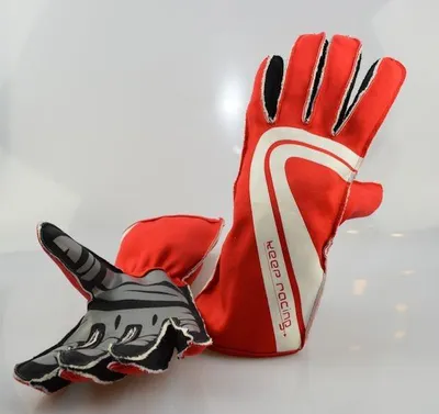Produktbild von GRIP ULTRA Kart Handschuhe, rot, Größe 6