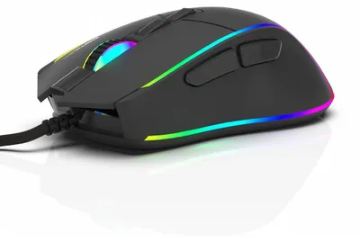 Image de INCA Gaming Maus IMG-GT16 6400 DPI, RGB, 7 Tasten, USB, SW retail