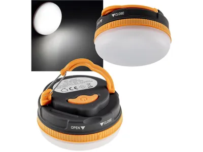 Produktbild von Mini Campingleuchte mit Batteriebetrieb ØxH 7x4cm IP44