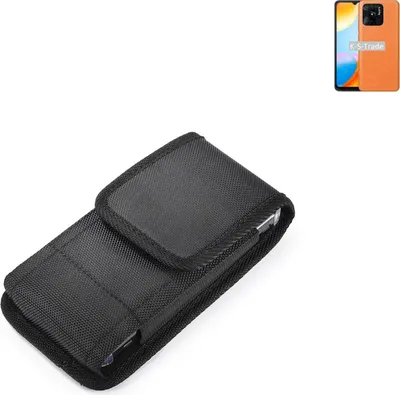 Produktbild von Holster Gürteltasche kompatibel mit Xiaomi Redmi 10 Power Holster Gürtel Tasche wasserabweisend Handy Hülle Schutz Hülle Outdoor schwarz K-S-Trade
