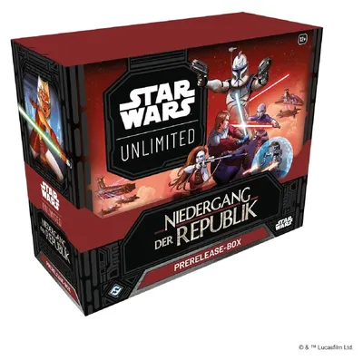 Image de Star Wars Unlimited - Le déclin de la République (boîte de pré-lancement) Français