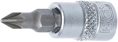 Zdjęcie produktu dla BGS technic Bit Socket, Stal chromowo-wanadowa, 20 mm, 38 mm, 20 g