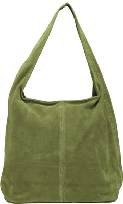 Produktbild von Hausfelder Manufaktur Beuteltasche Velours Grün onesize