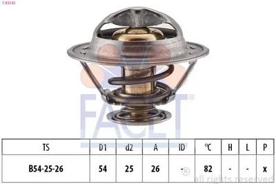 Produktbild von FACET Thermostat Kühlmittel 82°C