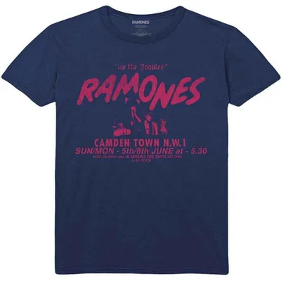 Immagine prodotto di Ramones | Maglietta ufficiale della band | Roundhouse, media, blu