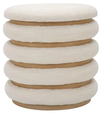 Produktbild von Korb Panama aus Eisen und natürlichem Rattan, Ø 49,6 cm × H 42 cm