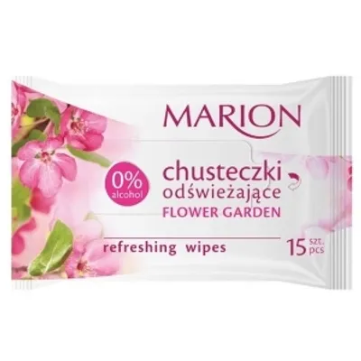 Obrázek produktu pro Marion Chusteczki odświeżające Flower Garden 15 sztuk