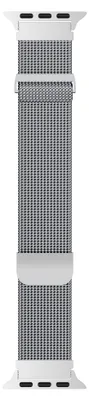 Produktbild von Peter Jäckel 23125, Band, Smartwatch, Silber, Apple, Apple Watch 42 (1/ 2/ 3)/ 44/ 45/ 46/ 49mm, Edelstahl
