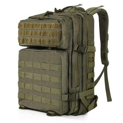 Produktbild von Militär rucksack 45L Taktischer Rucksack Wasserdicht, Survival Tactical backpack Für Wandern, Jagd, Trekking und andere Outdoor aktivitäte(Olivgrün)