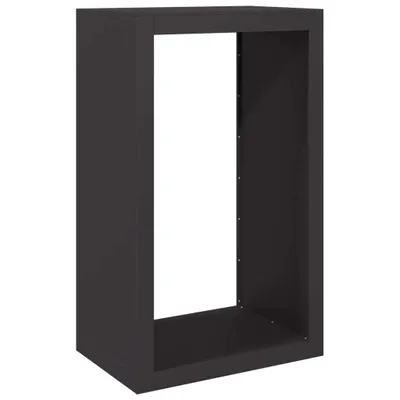Obrázek produktu pro vidaXL Stojan na palivové dřevo černý 60x40x100 cm ocelový