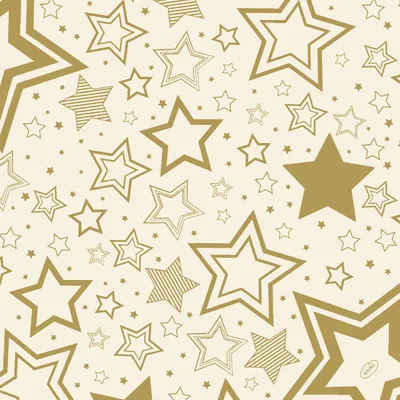 Productafbeelding van Servet l40b40 holiday star cream 12st Duni