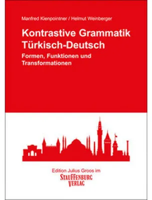 Obrázek produktu pro Kontrastive Grammatik Türkisch-Deutsch