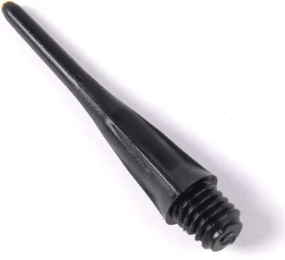 Zdjęcie produktu dla Końcówki WIN.MAX 2BA Black Softdart 1000 sztuk - końcówki wymienne do rzutek