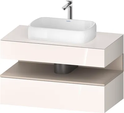 Produktbild von DURAVIT QA4731091220000 QTG KWTU WH Ek. 1000x550x600 Wß Hgl.