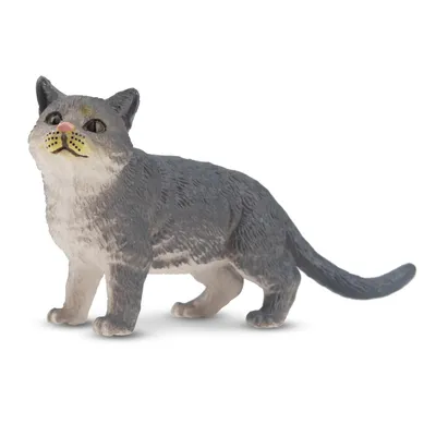 Produktbild von Toymany ML00169 Russisch Blau Katze 7,2 cm Haustiere
