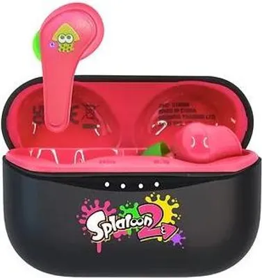 Produktbild von OTL Technologies Nintendo Spatoon 2, Kabellos, Anrufe/Musik, 20 - 20000 Hz, 42 g, Kopfhörer, Schwarz, Rot