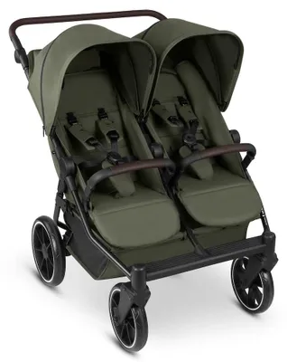 Produktbild von ABC Design Bayamo Zwillingswagen mit 2 Babywannen, Farbe Kinderwagen:Pea