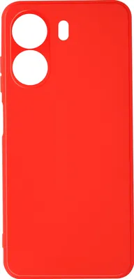 Produktbild von Avizar, Flexible Schutzhülle für Xiaomi Redmi 13C, Soft Touch, Rot