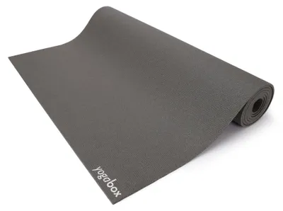 Produktbild von yogabox Studio Yogamatte Premium - in Deutschland hergestellt - stone 183 x 60 x 0,45 cm