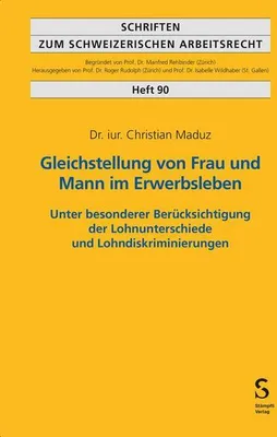 Produktbild von Gleichstellung von Frau und Mann im Erwerbsleben