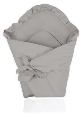 Produktbild von Schlafsack für Babys mit Rüschen und Wickeldecke