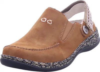Produktbild von Rieker Damen Clogs in Braun, Größe 36