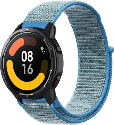 Produktbild von Strap-it Xiaomi Watch S1 Nylonarmband (Blau)