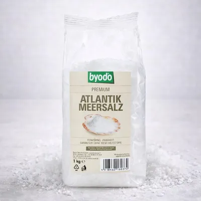 Produktbild von Byodo Atlantik-Meersalz fein ab 1000g