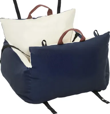 Produktbild von Hundeautositz, 2 Gurte, waschbare Bezüge, für Haustiere unter 5 kg, Blau
