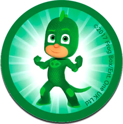 Obrázok produktu pre Disney © Pj Masks Pyjama Heroes Gekko - Záplata, nažehľovacia, nažehľovacia záplata, nášivka, záplata, na nažehlenie, veľkosť: 6,2 x 6,2 cm