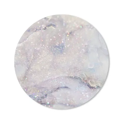 Produktbild von MuchoWow® Mauspad Mousepad Marmor - Glitter - Blau 30x30 cm - Mousepads - Maus Mat - Pad - Mausunterlage - Tischunterlage - Schreibtischmatten