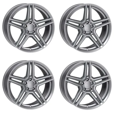 Productafbeelding van 4 Rial velgen, model M10, 7.0x17 inch, ET48,5, 5x112 boutgaten, geschikt voor AUDI A4