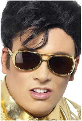 Produktbild von Elvis Sonnenbrille gold