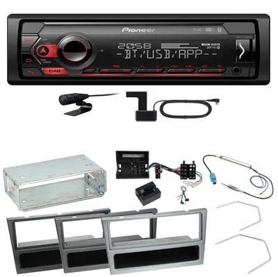 Produktbild von Pioneer MVH-S420DAB Bluetooth Einbauset für Opel Signum Corsa C Tigra Twintop