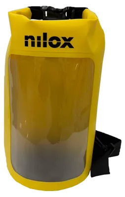 Produktbild von Nilox Dry Bag 5L, Gelb, Schwarz, 5 l, Polyvinylchlorid (PVC), Einfarbig