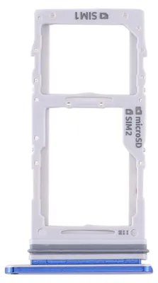Obrázek produktu pro Držák pro dvě SIM karty a micro SD kartu pro Samsung Galaxy Note 10 Plus, modrý, náhradní