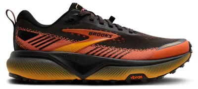 Produktbild von Brooks Cascadia 20 - black/tigerlily/orange, Größe:12