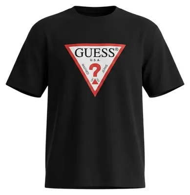 Obrázek produktu pro Tričko Guess "Jeans Iconic" pro muže, model GT60205 (velikost S), barva černá