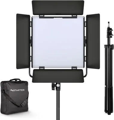Obrázok produktu pre RGB LED videolampa s podstavcom – Videolampa, LED panel, fotolampa, štúdiová lampa – 60 W