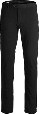 Produktbild von Jack & Jones 12159954, Chino, Erwachsener, Schwarz, Elasthan, Polyester, Viskose, Nicht bleichen, Natürliche Trocknung