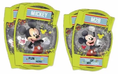 Produktbild von Disney Mickey Mouse Knie-und Ellbogenschützer Mehrfarbig  Kinder Mehrfarbig One Size