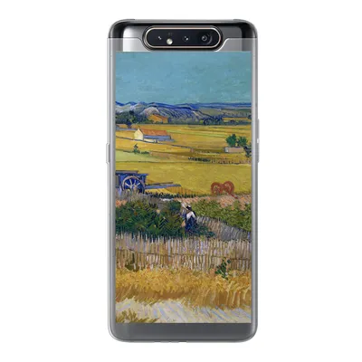 Produktbild von MuchoWow® Handyhülle Schutzhülle Hülle für Samsung Galaxy A80 Die Ernte - Vincent van Gogh Silikon Softcase Handy Hülle - Schutzdeckel