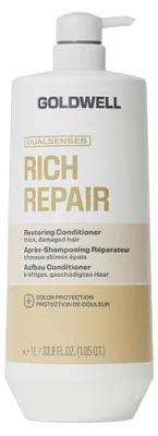 Immagine prodotto di Goldwell Dualsenses Rich Repair Restoring Condtioner 1000ml - balsamo riparatore, Immagine generata dall'IA