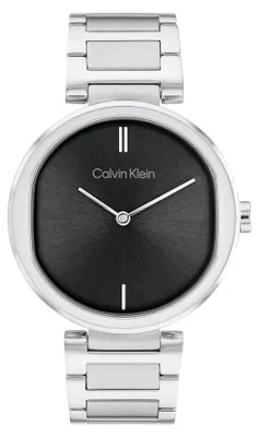 Imagen del producto de Nur Zeit Calvin Klein, plateado/acero. Coleccin Timeless, para mujer