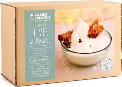 Produktbild von Graine Creative Kerzenherstellungsset Winter - DIY Bastelspielzeug