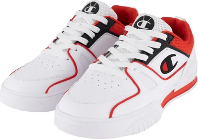 Produktbild von Champion 3 Point Low Herren Sneaker S21882-CHA-WW006 weiß/schwarz/rot, Schuhgröße:44.5 EU