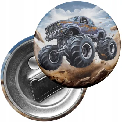 Obrázok produktu pre Magnet na chladničku s otváračom – AUTODRIVA MONŠTRUM
