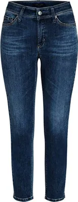 Produktbild von Cambio Cambio Slim-Fit Jeans 'Piper Short' Blue-Blue 46 27 uni 2230-99-16282