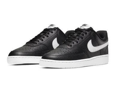 Produktbild von Nike Court Vision Women's Sneaker BLACK/WHITE 40.5